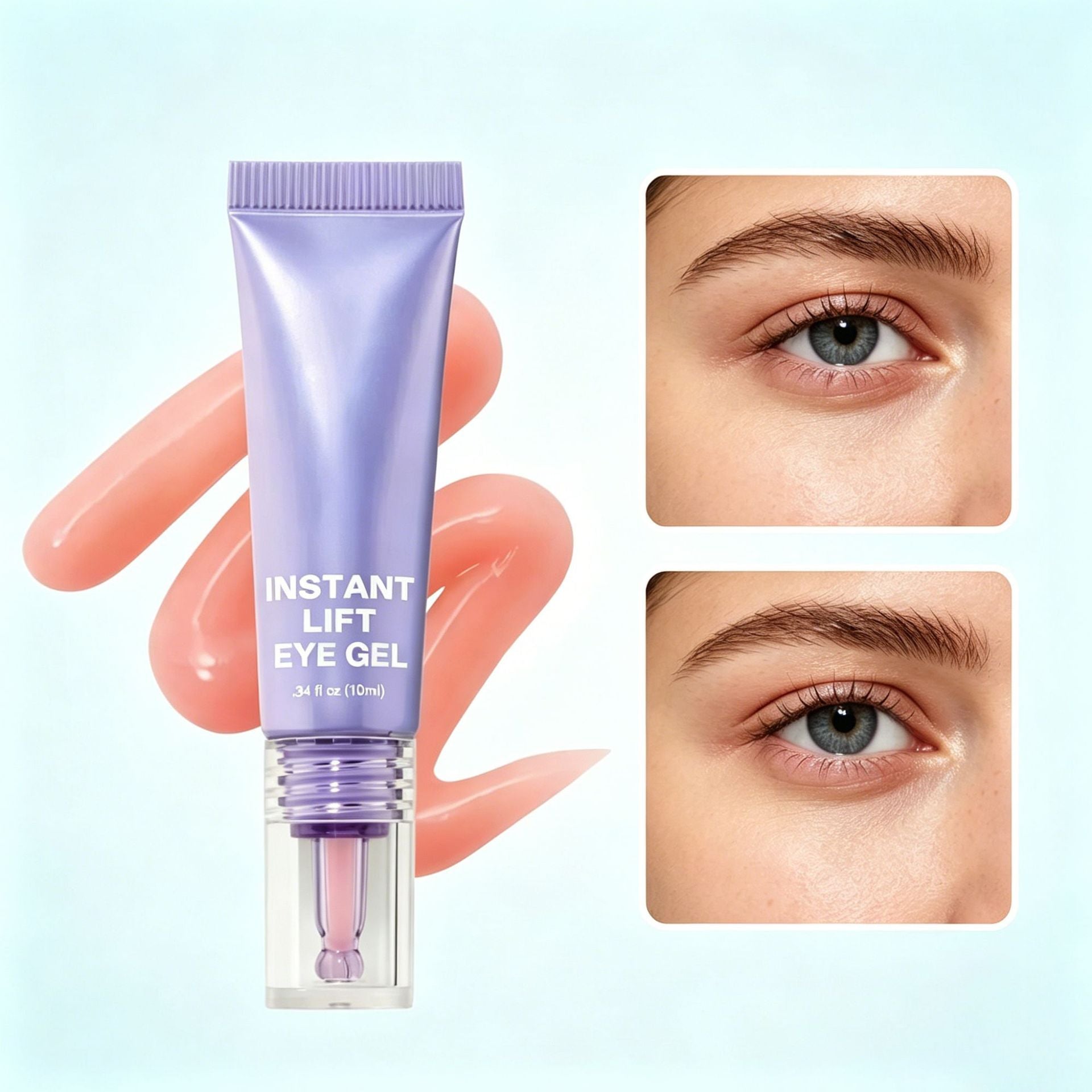 Aurelift Instant Lift Eye Gel - tekstura zelu